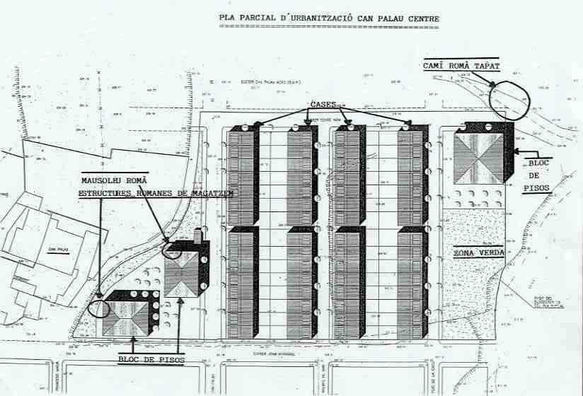 Pla parcial d'Urbanitzaci Can Palau Centre