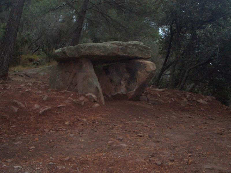foto recent del Dolmen de Sentmenat